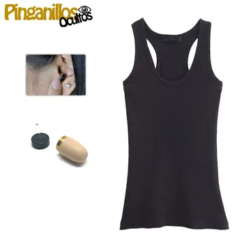 

T-shirt Bluetooth with Invisible Microphone VIP Pro Supermini Pinganillo occult