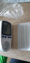 Medidor de vatímetro Digital, medidor de consumo de energía de vatios KWh AC 220V 110V, monitores analizadores de electricidad, enchufe EU BR UK