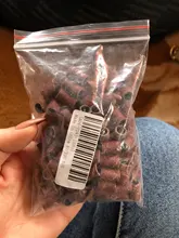 COSCELIA 100 unids/set bandas de lijado cortadores para la máquina de fresado de uñas de manicura brocas para fresadora de broca para uñas de arte herramienta