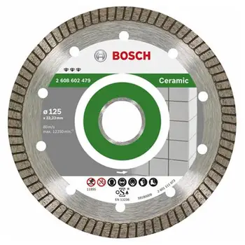 

Bosch Diamanttrennscheibe Extraclean Turbo Ceramic