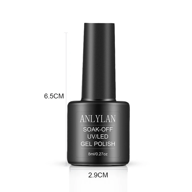 ANLYLAN MATT Top Base Coat Gel Polish UV Shiny Sealer Soak off Reinforce Long Lasting Nail Art Manicure Gel Lak Varnish Primer