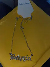 Lost Lady-collar de circonita para mujeres, collares colgantes para mujeres, cadena de fuente inglesa antigua, regalo de novia, joyería al por mayor