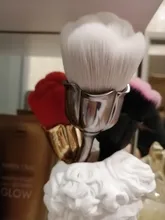 LAIKOU-cepillo de polvo para manicura rosa, brochas para colorete en polvo, Gel para uñas a la moda, accesorios de Material para uñas