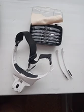 Headband Magnifier Glass-Lamp Led-Light 5-Lens loupe Adjustable for Read-Look