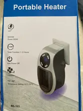 220V 500W eléctrico portátil Mini ventilador calefactor de escritorio hogar pared radiador calentador de mano caliente de invierno