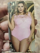 Lace Jumpsuit Comeonlover Fitness-Body Sexy Bodycon Plus-Size Sleeveless High-Neck-Ropa