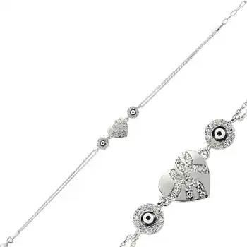 

Merve Silver The Genres Change Heart women bracelet