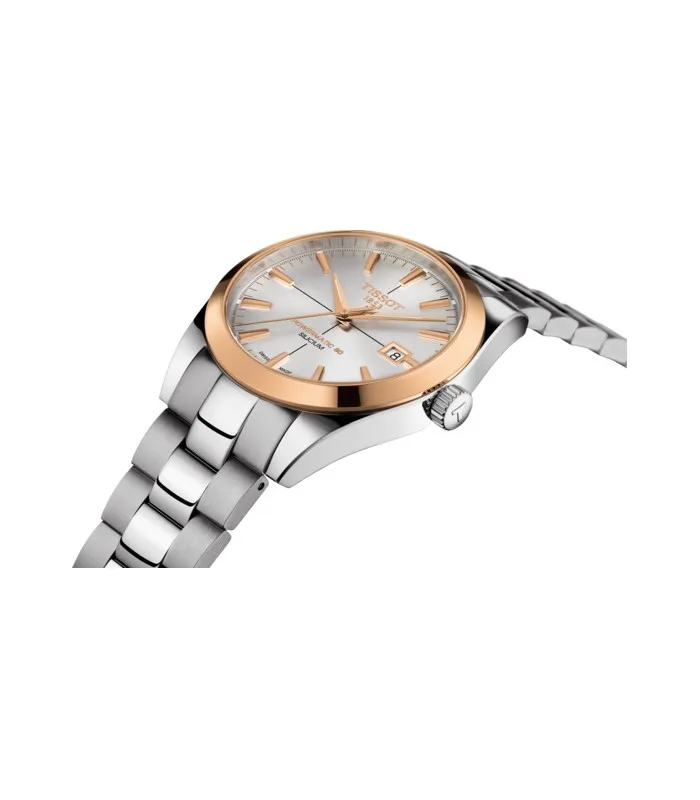 Tissot часы джентльмен автоматический Powermatic 80 Silicium T927.407.41.031.00