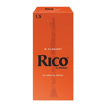 

Rca2515 Rico canes for clarinet BB, size 1.5, 25 PCs, Rico
