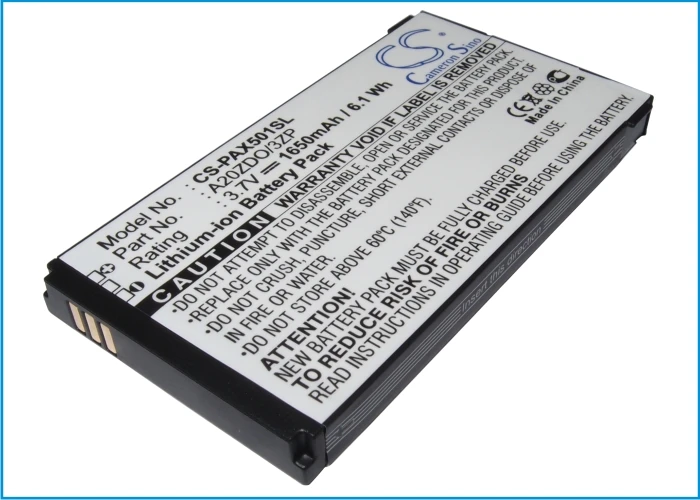 Аккумулятор CS-PAX501SL AB2000AWMC для Philips X2300/X130/X501/X513/X523/X623 3.7V / 1650mAh 6.11W |