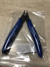 1 Uds azul de lado cizalla cortadora Clipper de cordón Alicates para alambre de joyería herramientas de alicates, herramientas y equipo