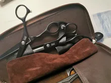 Juego profesional de tijeras para peluquería, accesorios para corte de pelo, para peluquero de alta calidad de salón, opción multicolor de 6 pulgadas