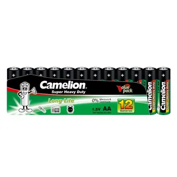 

Battery Camelion Super Heavy Duty R6/Mignon/AA (10 x 12uds. Pack)