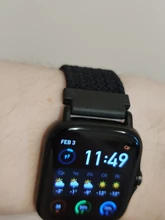 20mm 22mm trenzado Solo bucle para Amazfit GTS/2/2e/GTS2/Mini/GTR 42mm 47mm/GTR2/2e/stratos 2/3 reloj de pulsera Amazfit Correa Bip