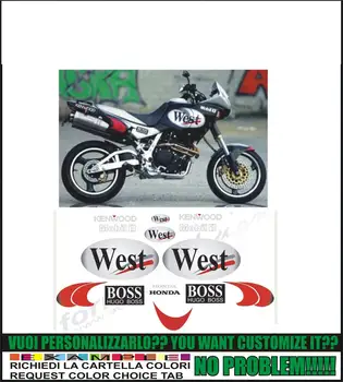 

DOMINATOR NX 650 WEST STICKERS ADESIVI DECAL SET KIT COMPATIBILI