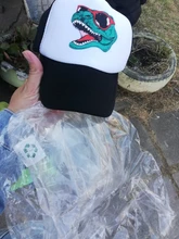 Cool Cap Trucker-Cap Dinosaur Jurassic Funny Adult Black Mesh Family CLIMATE for Kid