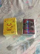 Juego de cartas de Pokémon francés GX V MAX VMAX, cartas brillantes, juego de batalla