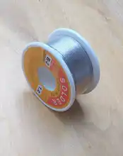 100g 0,6/0,8/1/1, 2 63/37 flujo 2.0% 45FT estaño Alambre de estaño colofonia de fundido núcleo de soldadura de alambre de soldadura rollo No-limpio