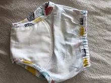 5 unids/lote lavable todos los temporada impermeable bragas pañales reutilizables bebé gasa de algodón infantil pantalones de entrenamiento de pañal para recién nacido pantalón