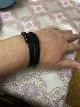 Pulsera de cuero tejida a mano para hombre, accesorio de combinación multicapa, de acero inoxidable, regalo clásico, gran oferta, nuevo estilo, 2020