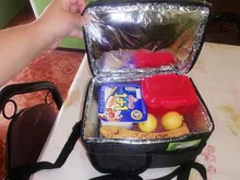 De gran capacidad fresco refrigerado bolsas Oxford impermeable portátil cremallera térmica bolsos para la comida para mujer bolsa de caja de almuerzo Picnic bolsas de comida