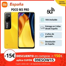POCO M3 Pro 5G 4GB RAM 64GB, Procesador MediaTek Dimensity 700, DotDisplay FHD+ de 90 Hz. pocom3pro