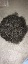 Cola de Caballo rizada Afro Puff, 100%, coleta de pelo humano brasileño con cordón con Clps para mujeres, negro Natural #2 #4, marrón