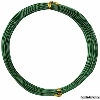 

Wire for needlework, 1mm * 10 m, 'Astra' (25 Green)