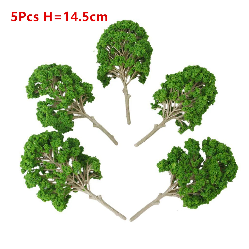 Trees Model Train Railroad Decor Scenery Landscape HO-OO Scale Building Static Grass Tufts Miniature Scenery Wildflowers Flower 