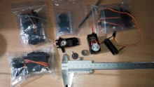 4 Uds 13kg 15kg de Servos digitales MG995 MG996 MG996R Servo motorreductor de Metal para Futaba JR coche helicóptero RC barco Diy juguetes Juguetes