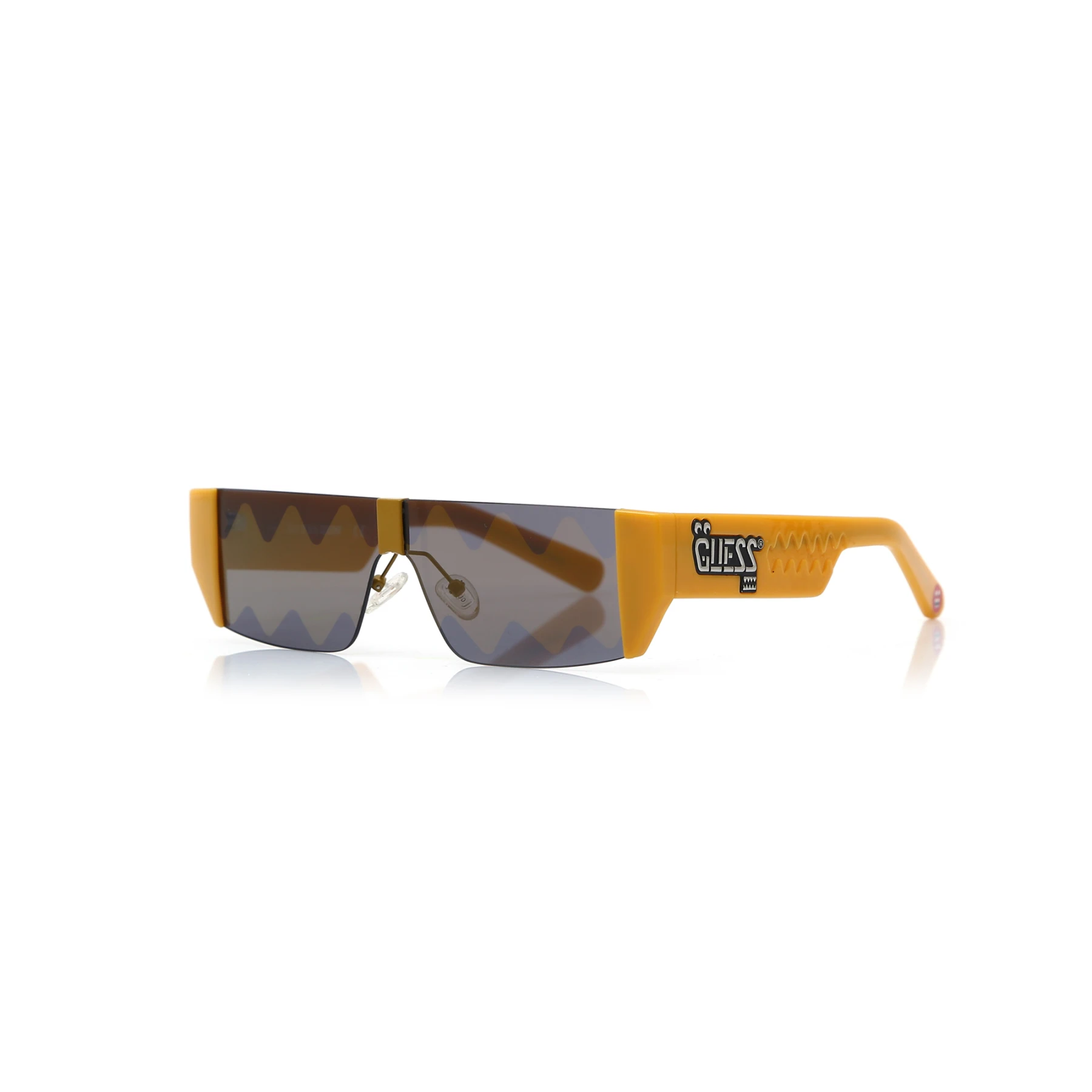 

Women's sunglasses gu 8207 39c bone yellow policarbon rectangle rectangular 66-10-140 guess