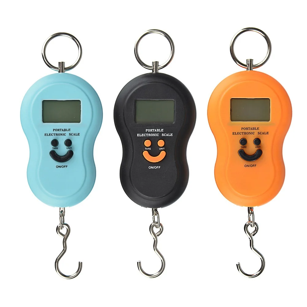 Портативные электронные весы безмен для багажа PORTABLE ELECTRONIC SCALE от 0 045кг до 50 кг TG0004
