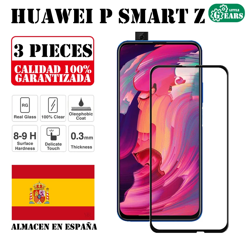 Huawei P smart Z набор из 3 предметов защита экрана закаленного стекла ультра тонкая от