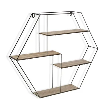 

Shelves Metal (10 x 53 x 60 cm) Wood