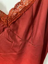 Macheda, naranja Sexy para Bodycon vestido de moda de las mujeres sin mangas de cuello en V de encaje ropa de dama Casual Slim Mini vestidos última novedad