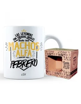 

▷ Cups with message from MR COOL