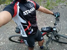 Verde fluorescente STRAVA ciclismo Jersey conjuntos rojo bicicleta shorts de ciclismo de manga larga ropa de bicicleta maillot bibers de Jersey de ciclismo