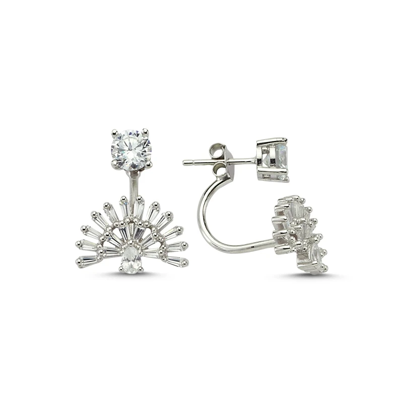 

Armagano Baget Gemstone Dual Earrings