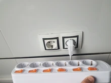 Power-Strip Switches Sockets Surge-Protection Electrical-Extension Independent 5/6-Outlets