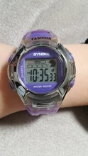 Synoke de Niños de moda de ver chicas chicos Digital Led relojes deportivos chico s Simple alarma fecha regalo para chico Reloj Nino