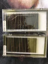 H & L desde 1990 20 filas de visón pestañas individuales pestañas maquillaje cilios para los profesionales de la pestaña de visón de extensión