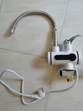 Water-Heater Electric LED Ecofresh with 360-Degree Rotate-Pipe Temperature-Display Eu-Plug