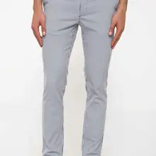 DeFacto мужские весенние синие полосатые длинные штаны мужские повседневные на шнуровке мужские облегающие Trousers-I2977AZ18SP