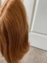 Jengibre Bob corto pelucas de cabello humano Rubio transparente peluca con malla frontal 13*1 Remy peruano recto naranja malla con división frente pelucas de cabello