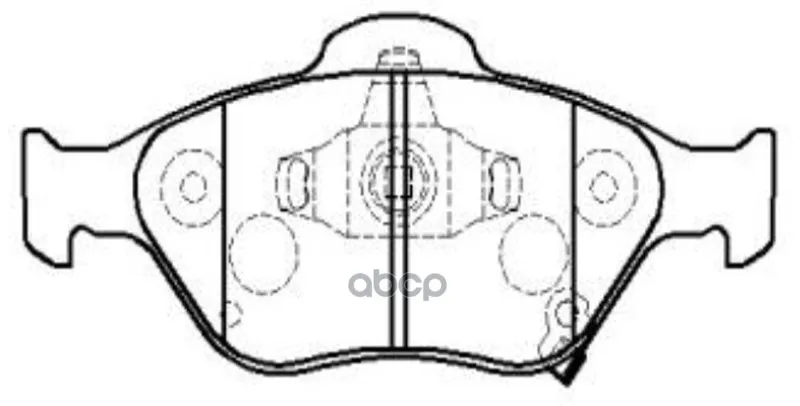 Колодки Тормозные Дисковые Передние Toyota Yaris 1.0/1.3 06 Ckt-165 Ctr арт. CKT-165