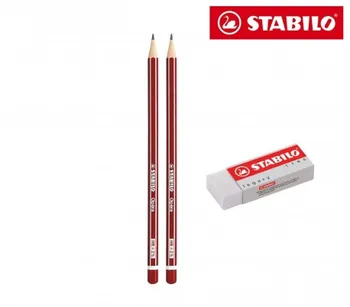 

Pack 2 erasers to erase without leaving/STABILO B-12833