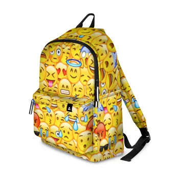 

3D emoji backpack