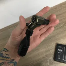 Empuñaduras delicadas de aleación de aluminio para máquina de tatuaje, Cartucho de agarre ajustable y poste para máquina de tatuaje de 32mm y 27mm, novedad