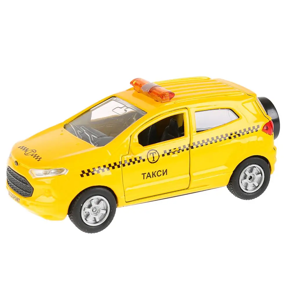 Модель машины Технопарк Ford Ecosport Такси инерционная |