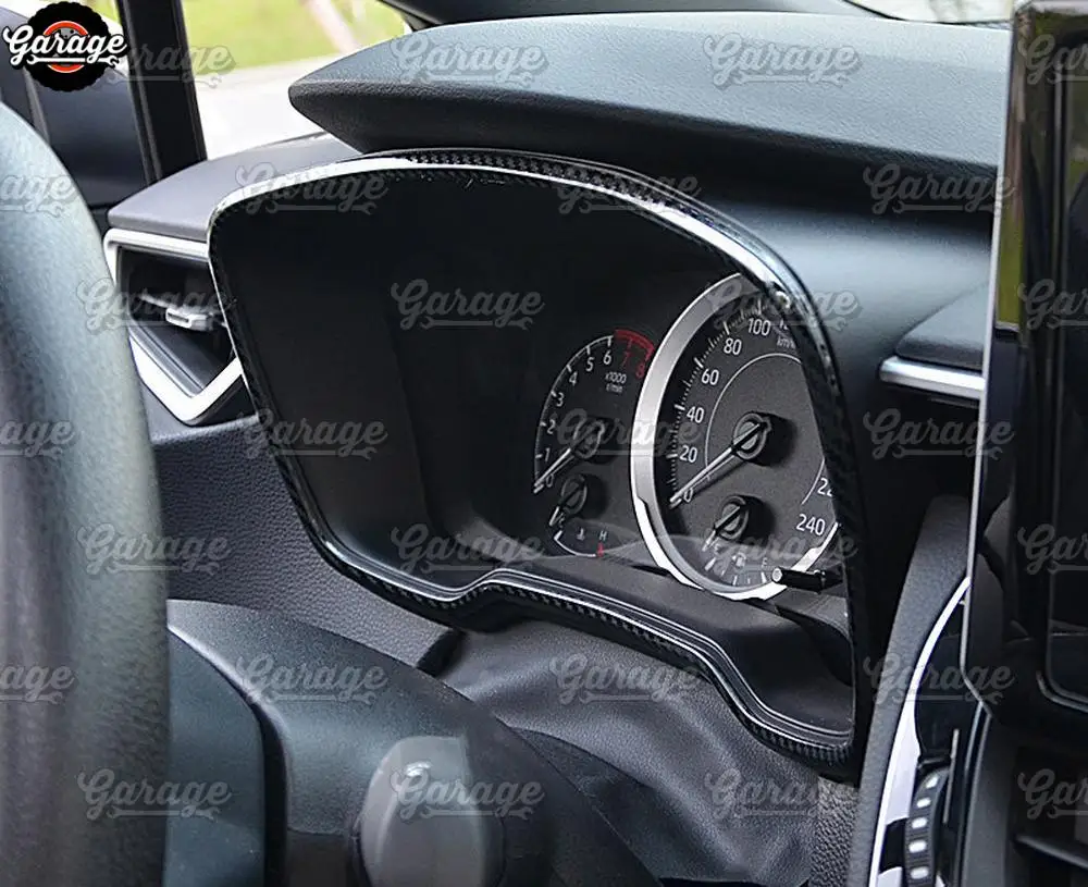 Рамка приборной комбинации для Toyota Corolla-литье из нержавеющей стали 1 комплект/1 шт. украшение для автомобиля